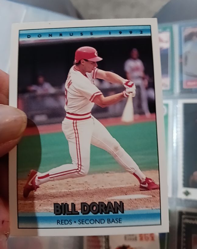 1992 Donruss #293 Bill Doran — front