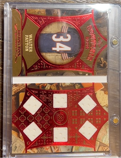2025 Leaf History Book #Walter Payton — front
