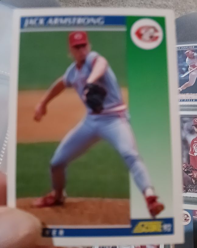 1992 Score #488 Jack Armstrong — front