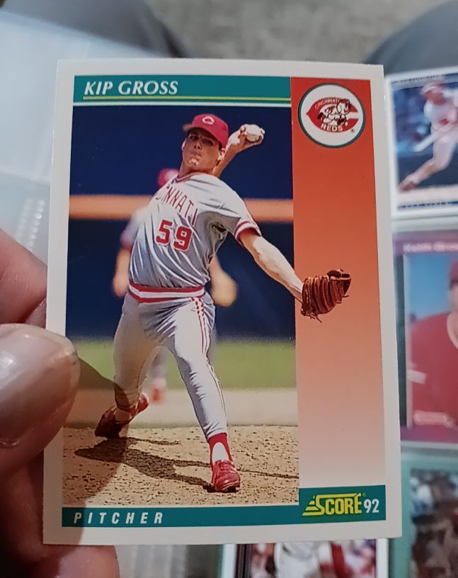 1992 Score #740 Kip Gross — front