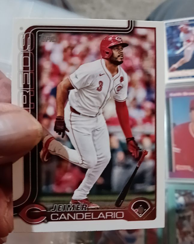 2025 Topps Series 2 #619 Jeimer Candelario — front