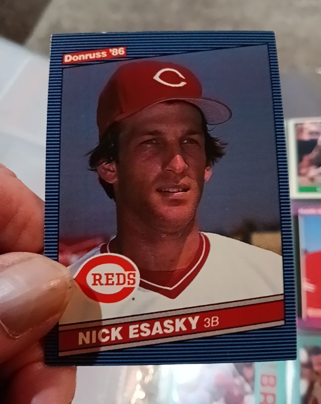 1986 Donruss #286 Nick Esasky — front