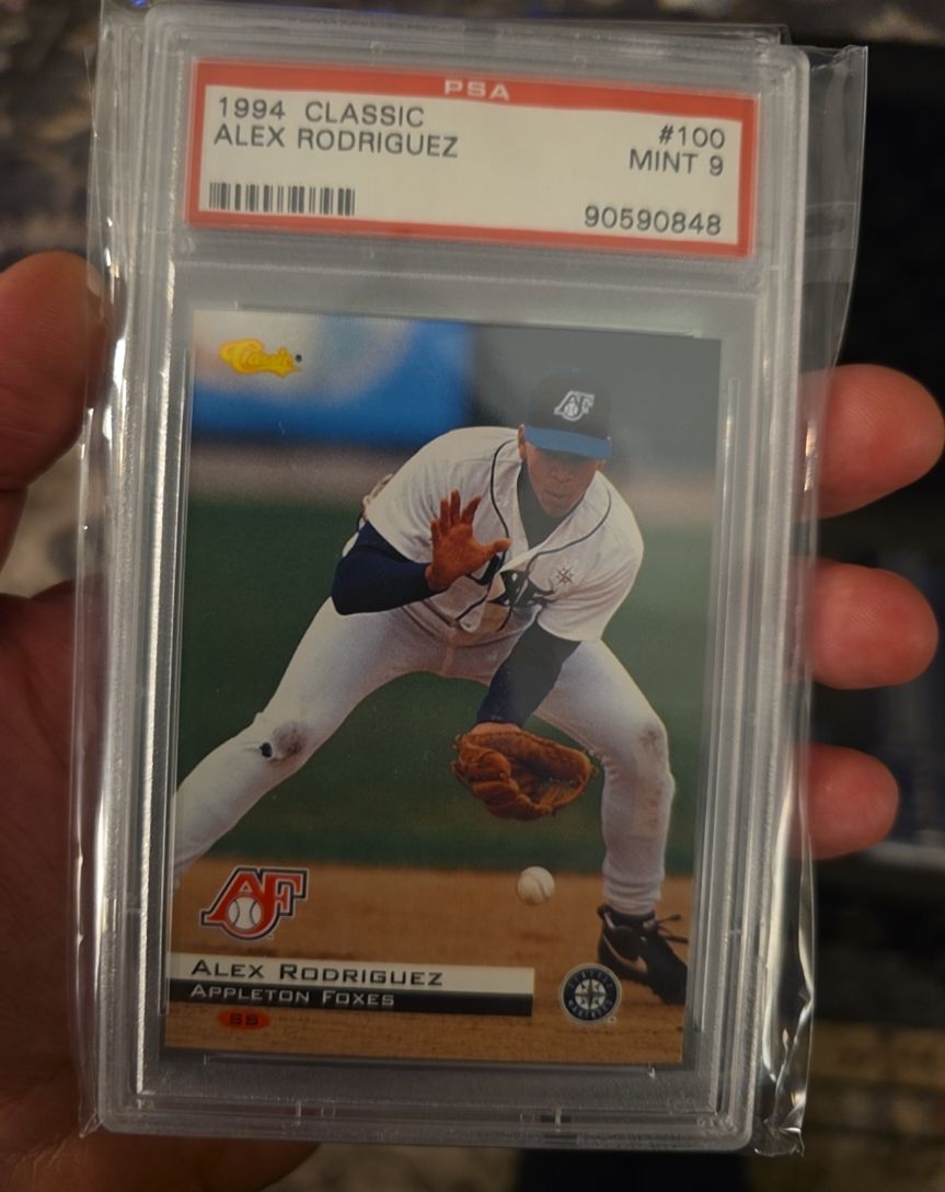 1994 Classic #100 Alex Rodriguez — front