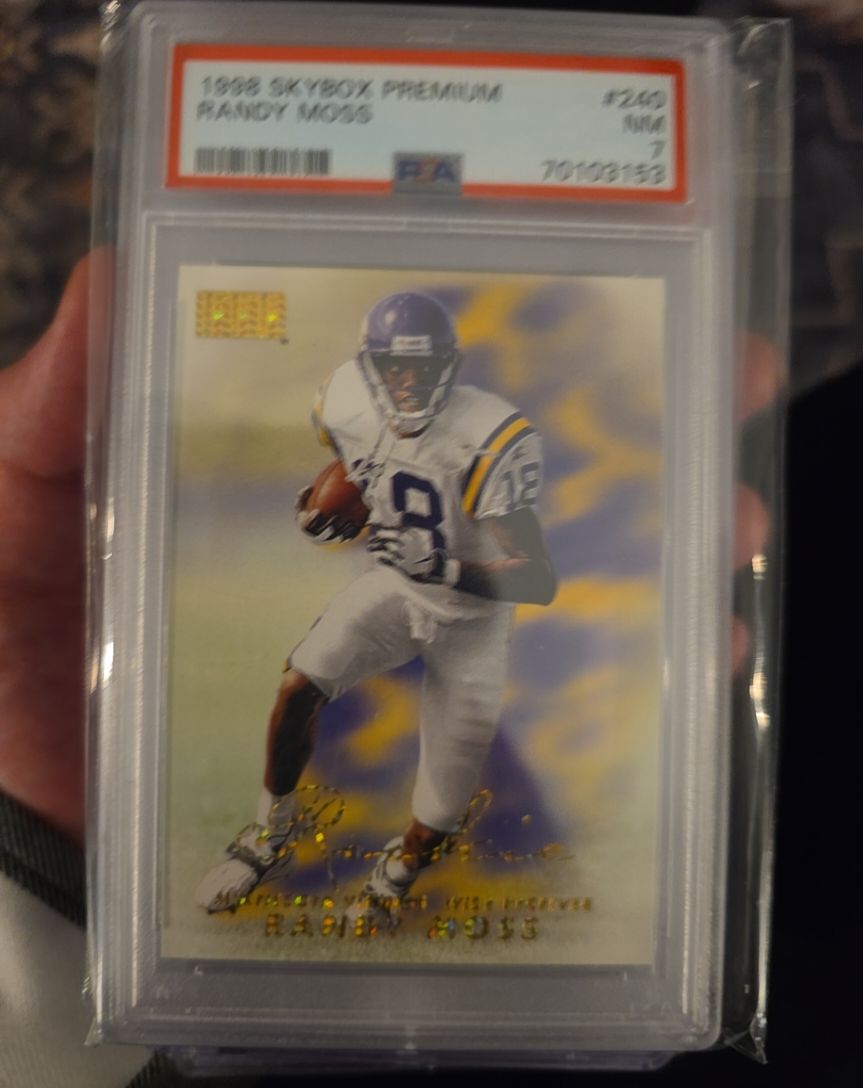 1998 Skybox Premium #240 Randy Moss — front
