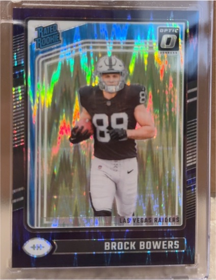 2024 Donruss Optic #215 Brock Bowers — front