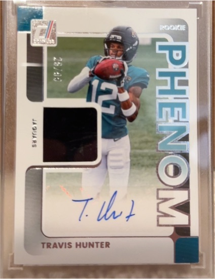 2025 Panini Donruss Rookie Phenom #RPJ-TH Travis Hunter — front