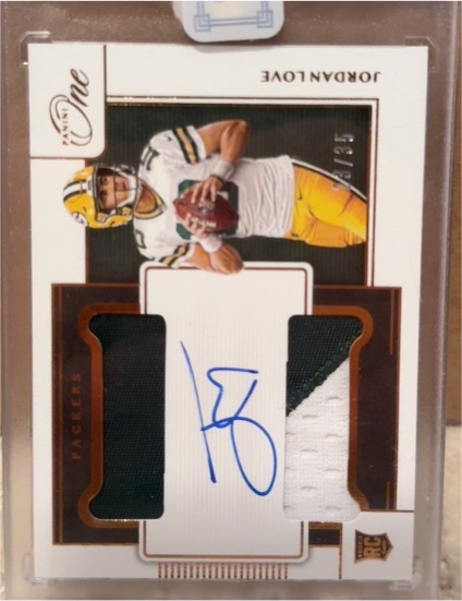 2020 Panini One #34 Jordan Love — front