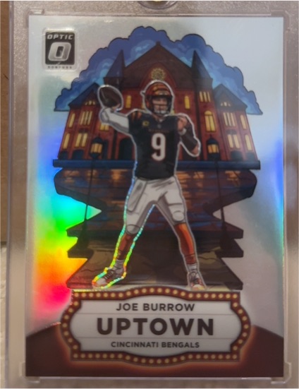 2025 Panini Donruss Optic #12 Joe Burrow Uptown — front