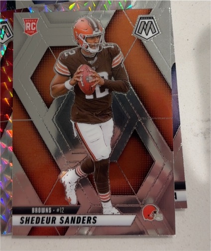 2025 Panini Mosaic #302 Shedeur Sanders — front