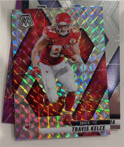 2025 Panini Mosaic #106 Travis Kelce — front