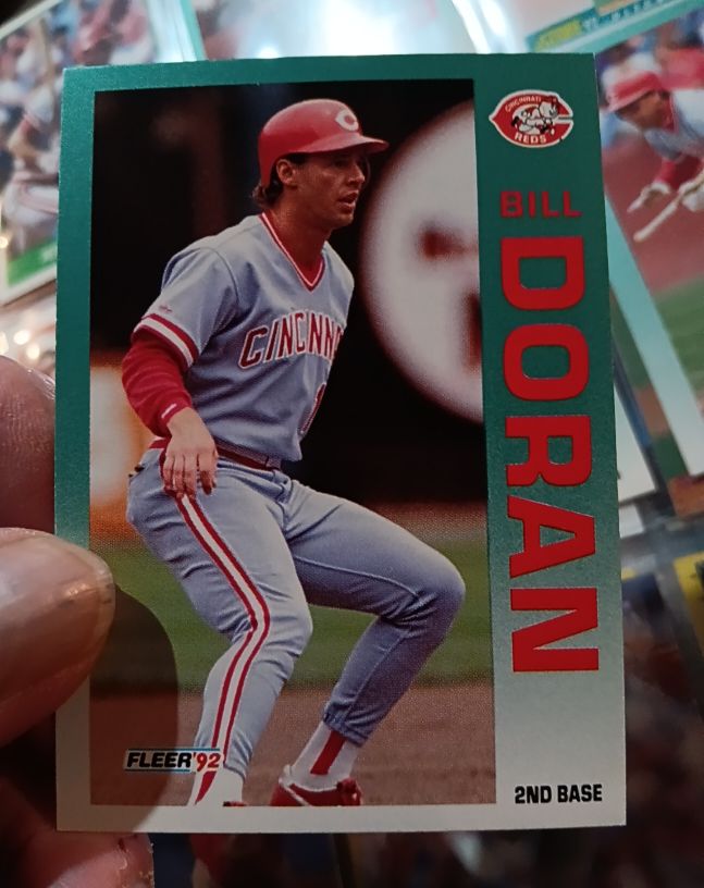 1992 Fleer #405 Bill Doran — front