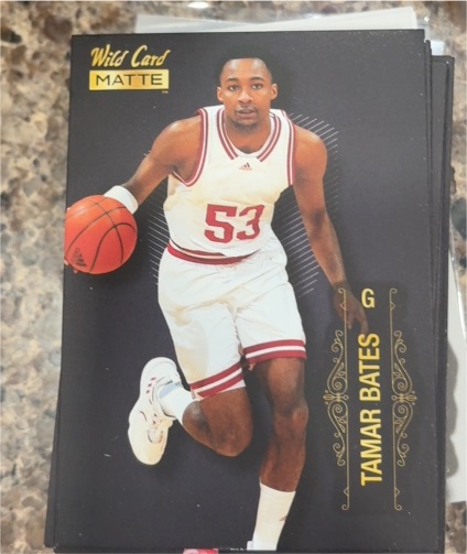2022 Wild Card Matte #MB-66 Tamar Bates — front