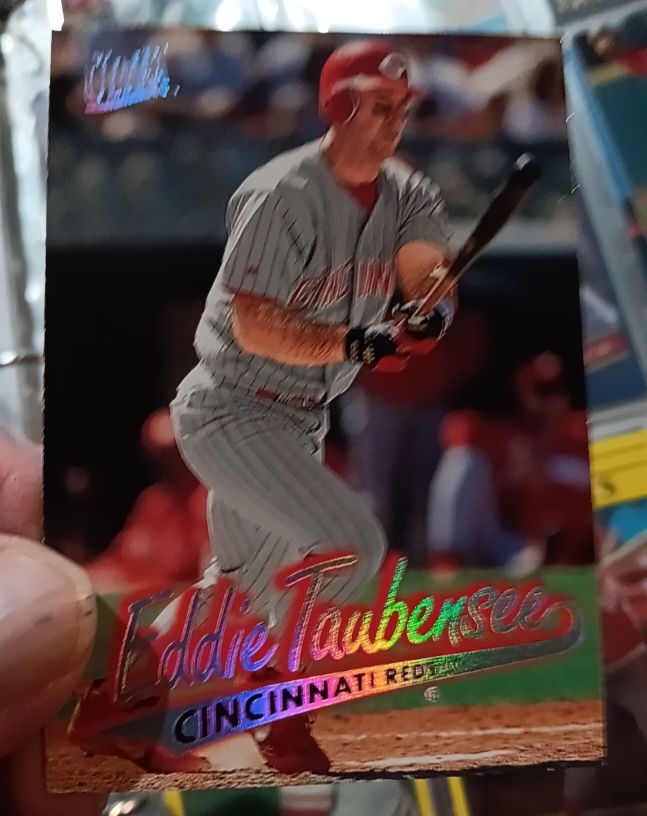 1997 Fleer Ultra #182 Eddie Taubensee — front