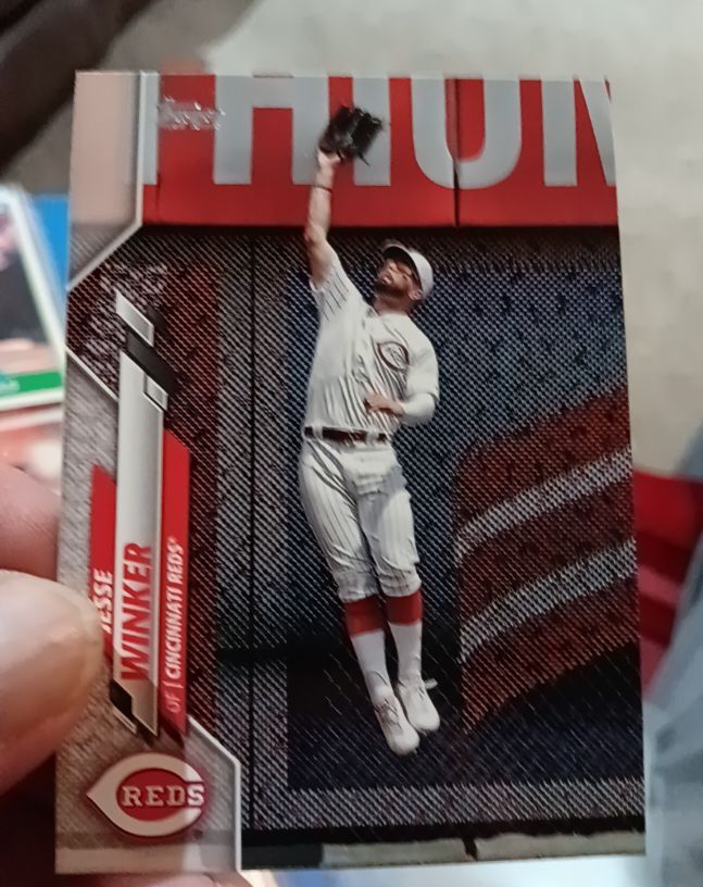 2020 Topps #58 Jesse Winker — front