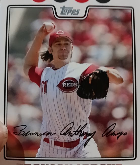 2007 Topps #58 Bronson Arroyo — front