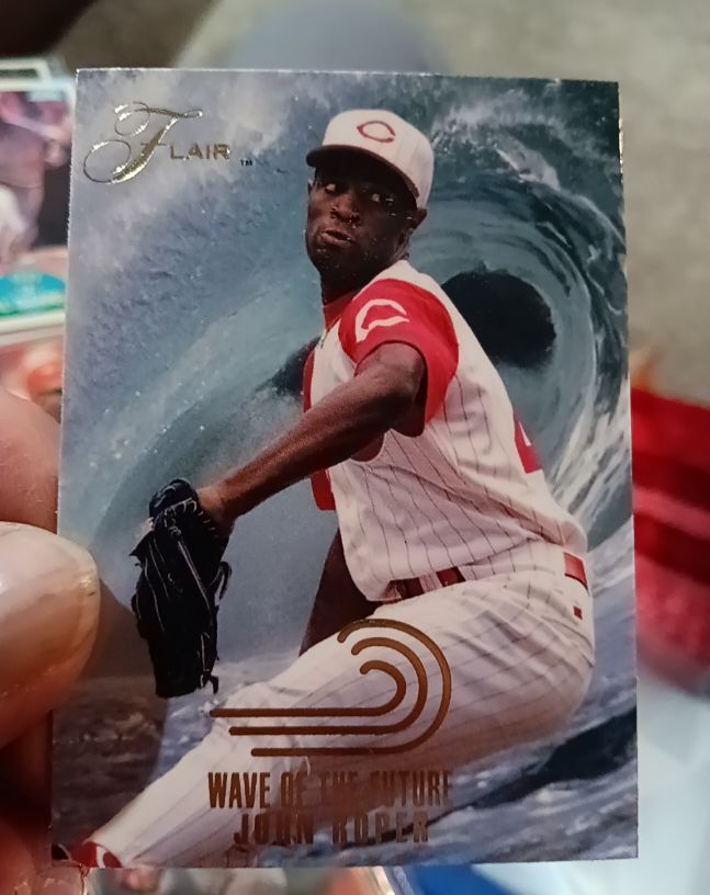 1993 Fleer Flair #14 John Roper Wave of the Future — front