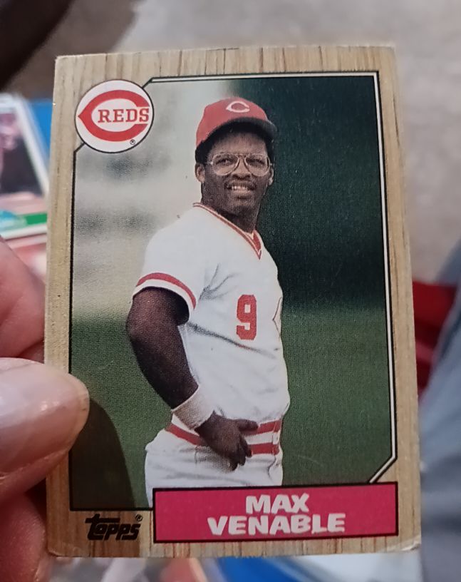 1987 Topps #226 Max Venable — front