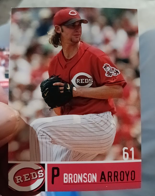 2013 Topps #61 Bronson Arroyo — front