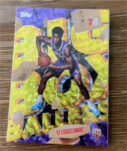 2025-26 Topps Big Box Ballers #BB-3 VJ Edgecombe — front
