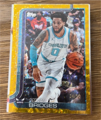 2025-26 Topps #69 Miles Bridges — front