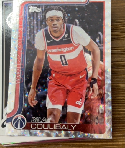 2025-26 Topps #95 Bilal Coulibaly — front