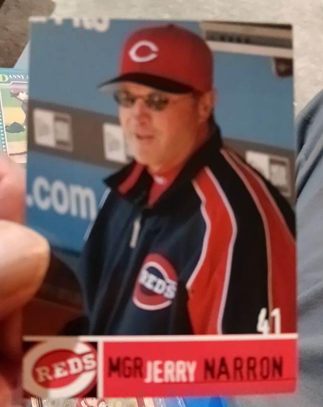 2006 Kahn's Cincinnati Reds #NNO Jerry Narron — front
