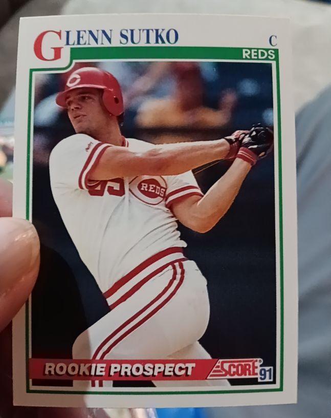 1991 Score #767 Glenn Sutko — front