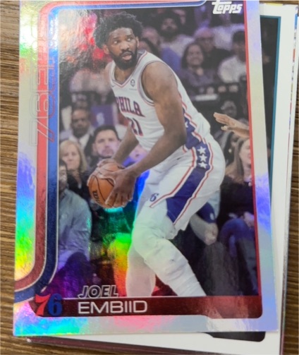 2025-26 Topps #22 Joel Embiid — front