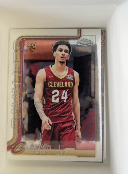 2025-26 Topps Chrome #300 Tyrese Proctor — front