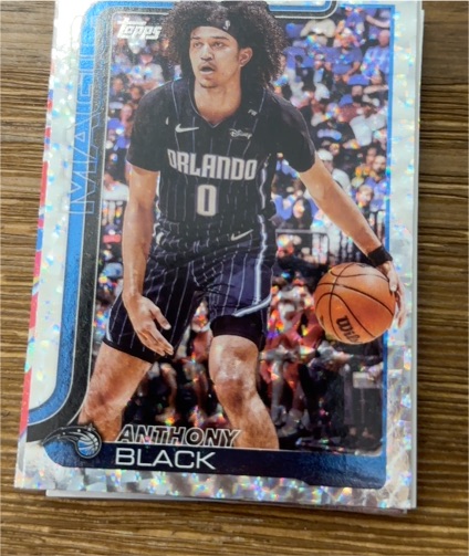 2025 Topps #89 Anthony Black — front