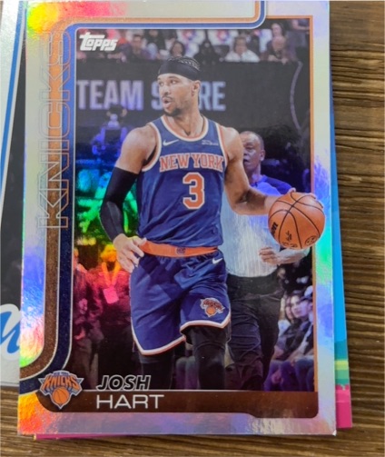 2025-26 Topps #16 Josh Hart — front