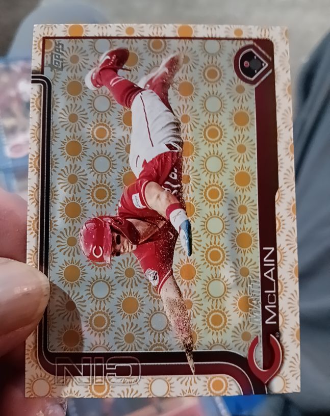 2025 Topps Sun #647 Matt McLain — front