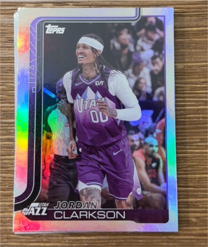 2025-26 Topps #132 Jordan Clarkson — front