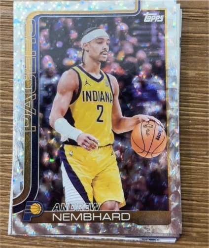 2025-26 Topps #52 Andrew Nembhard — front