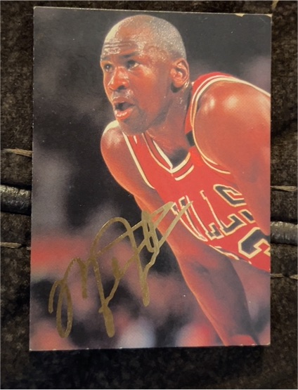 1993 Sports Stars USA Michael Jordan Promo Card — front
