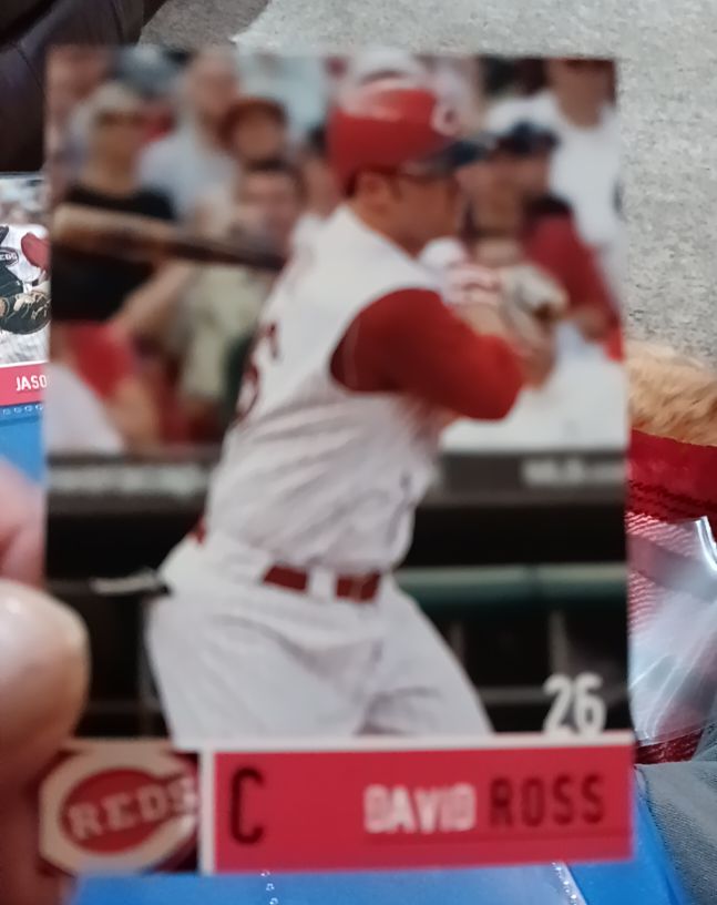 2006 Kahn's Cincinnati Reds #26 David Ross — front