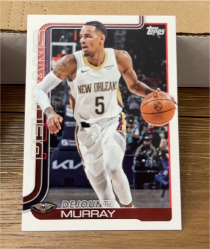 2025-26 Topps #192 Dejounte Murray — front