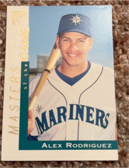 2000 Topps Gallery Masters of the Game #103 Alex Rodriguez — front