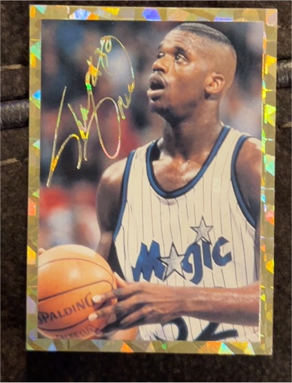 1992 Sports Stars USA Rookie of The Year Promo #1 Shaquille O'Neal — front