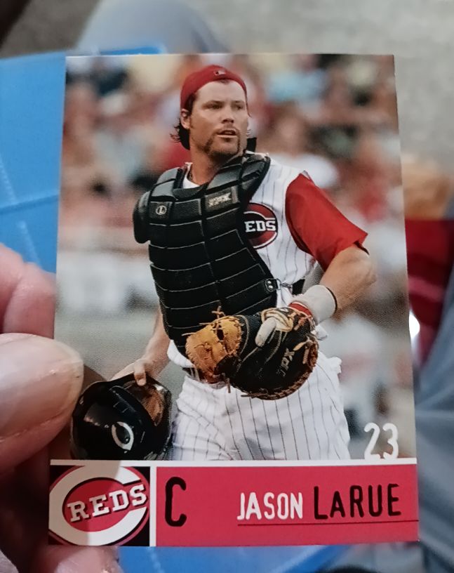 2003 Fleer #23 Jason LaRue — front