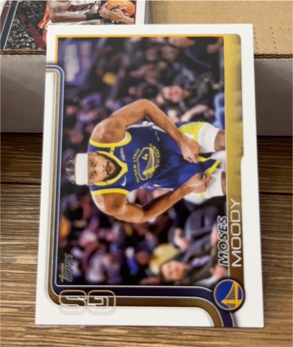 2025-26 Topps #140 Moses Moody — front