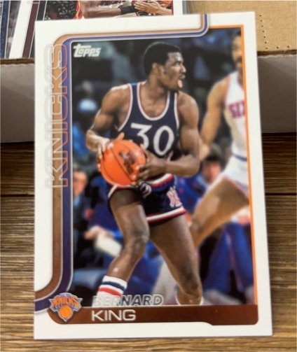 2025-26 Topps #268 Bernard King — front