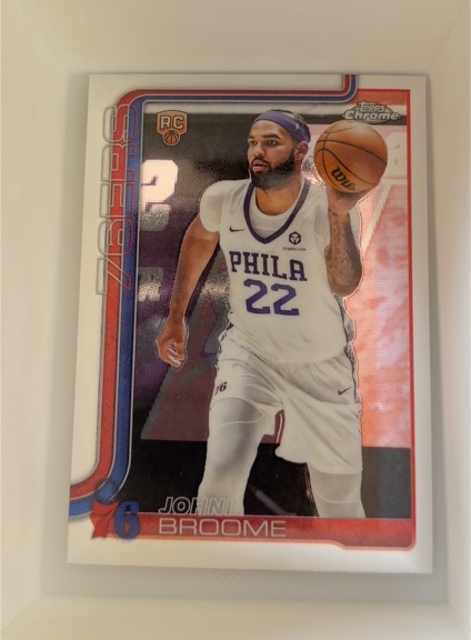 2025-26 Topps Chrome #285 Johni Broome — front