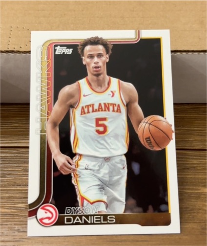 2025-26 Topps #64 Dyson Daniels — front