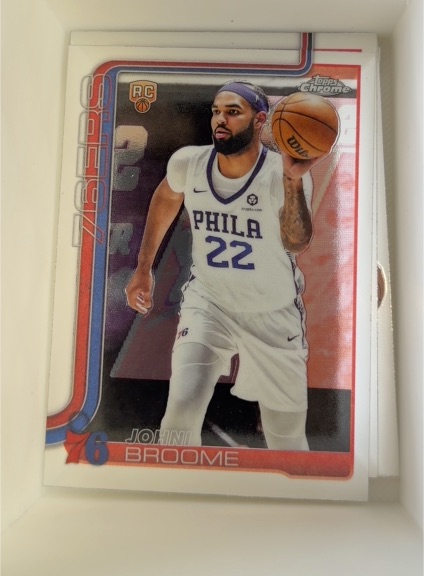 2025-26 Topps Chrome #285 Johni Broome — front
