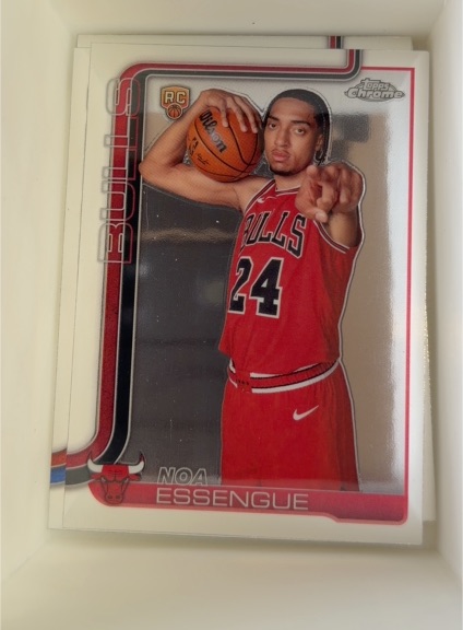 2025-26 Topps Chrome #262 Noa Essengue — front