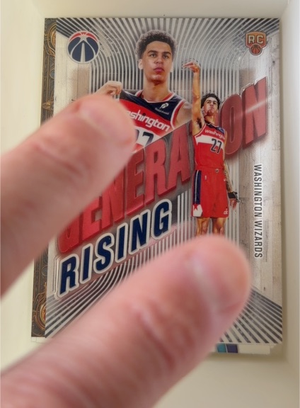 2025-26 Topps Chrome #GR-11 Will Riley Generation Rising — front