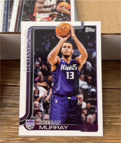 2025-26 Topps #166 Keegan Murray — front