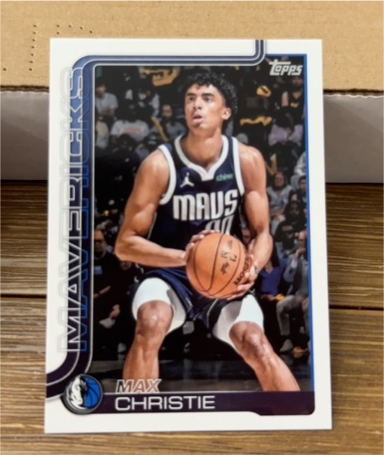 2025-26 Topps #174 Max Christie — front