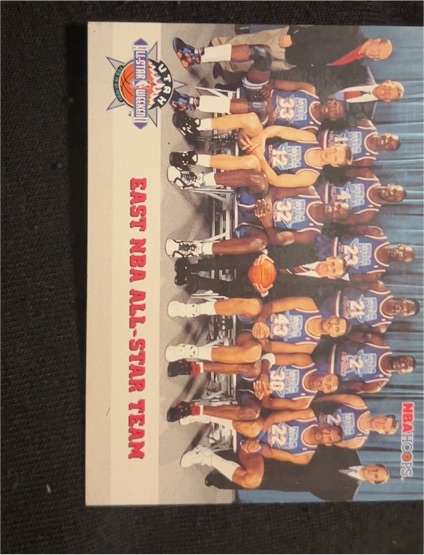 1993-94 Hoops #281 East NBA All-Star Team — front